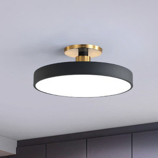 Nordic Style LED Ceiling Light in Acrylic with Multiple Color Options
